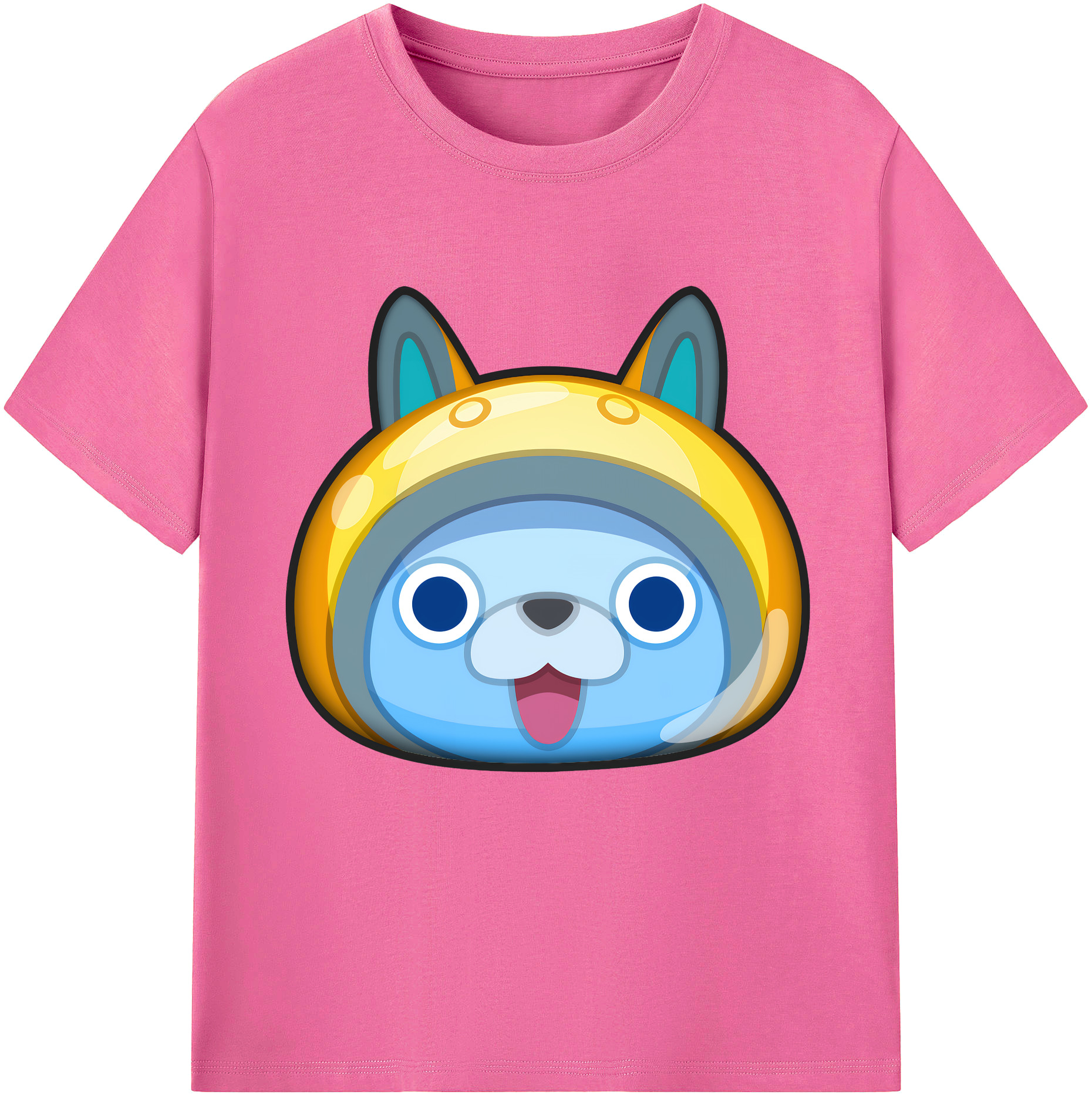 （画像用） 妖怪ウォッチ Yo-kai Watch レディースカジュアルプリントTシャツ（綿100％）